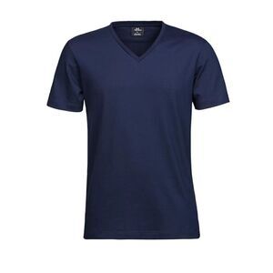 Tee Jay Mens Soft Touch V Neck Fashion T-Shirt / Navy